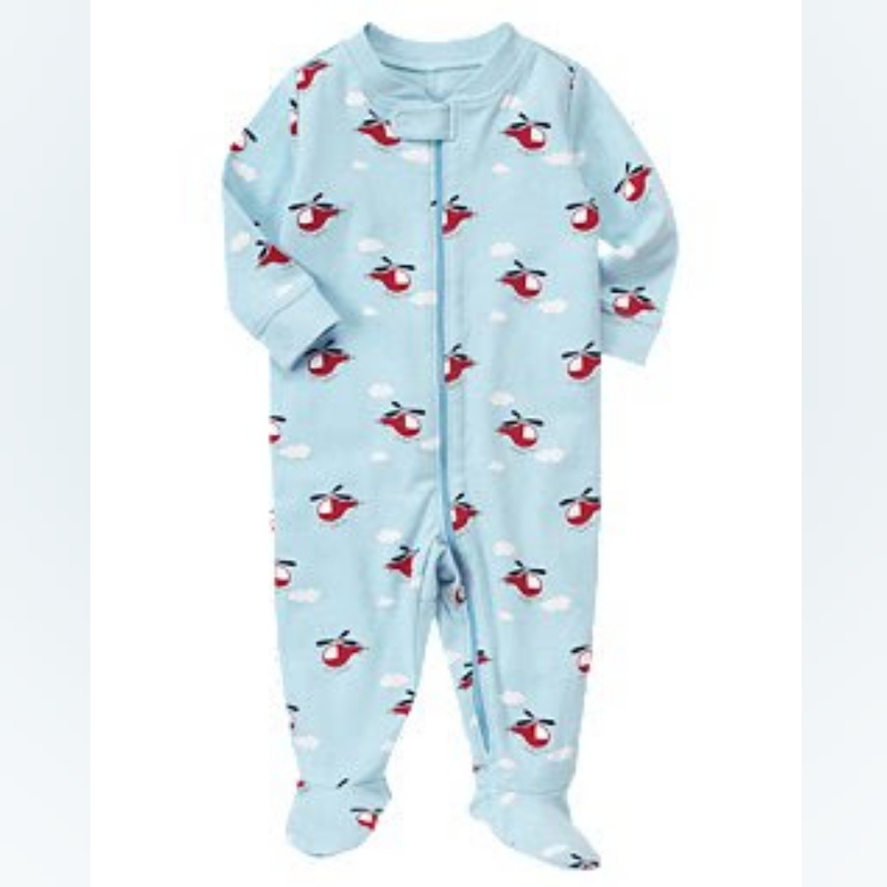 Gymboree Helicopter Print Sleepers